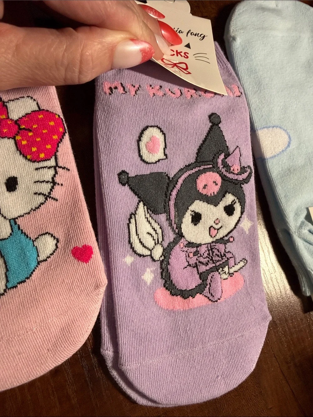 Cute Sanrio Character Ankle Socks - 4 pairs *NWT